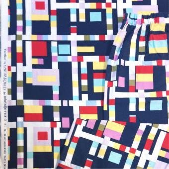 A fun make using quilting cotton as a dress fabric
