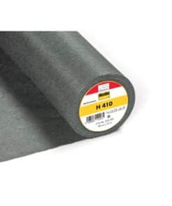 Vilene H410 Reinforced Interfacing Fusible - Charcoal Vlieseline | More Sewing