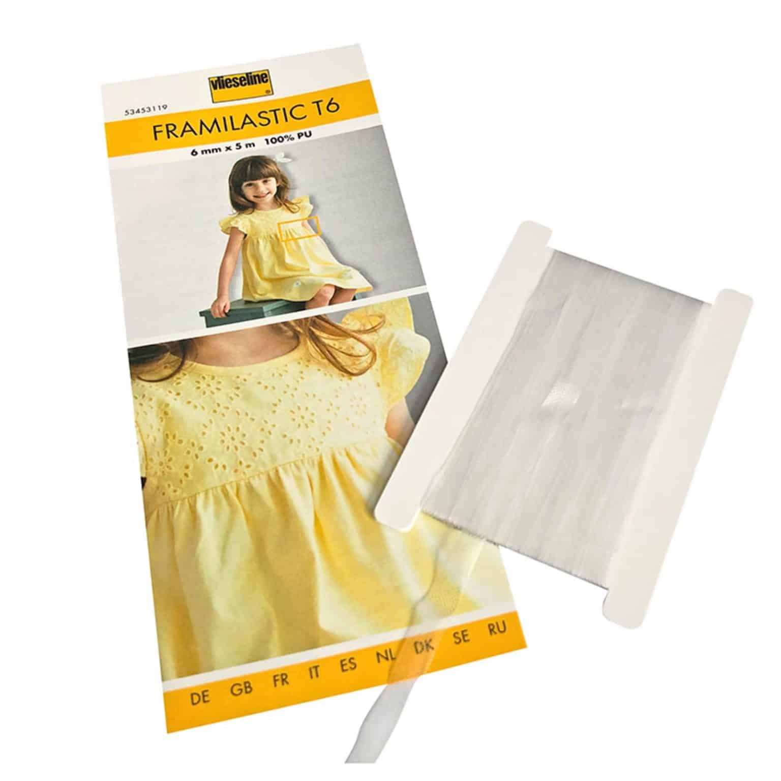 Vilene Tape | Vilene Framilastic T6 Elastic PU Tape | More Sewing