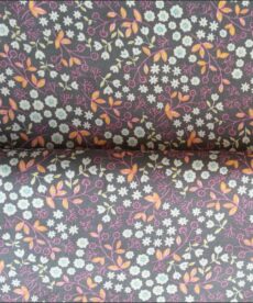 Dressmaking Fabric | Faded Floral Lightweight Canvas | More Sewing