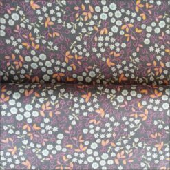 Dressmaking Fabric | Faded Floral Lightweight Canvas | More Sewing