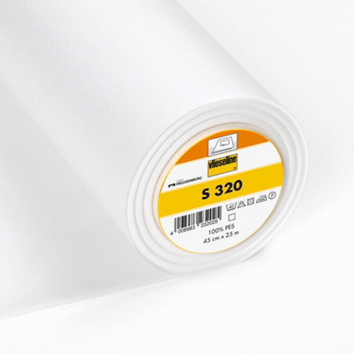 Vilene S320 Firm Interfacing Fusible - White Vlieseline