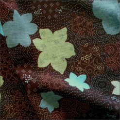 Leaf Pattern | Polyester Fabric High Twist | More Sewing