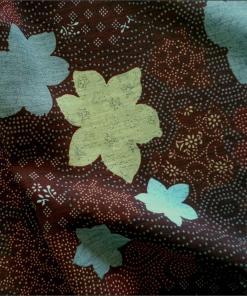 Leaf Pattern | Polyester Fabric High Twist | More Sewing