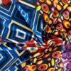 Dressmaking Fabric | Crazy Tile Viscose Jersey. | More Sewing