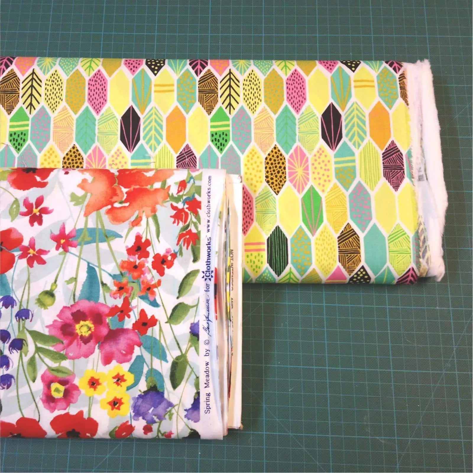 cotton dress making fabric Border Meadow Flower Embroidery Cotton Dressmaking Fabric