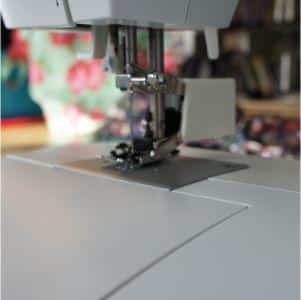Sewing slippery fabric with a walking foot