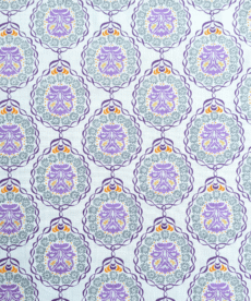 Cotton Fabric Floral Medallions 110cm Wide