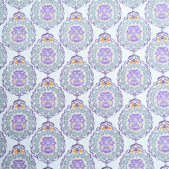 Cotton Fabric Floral Medallions 110cm Wide