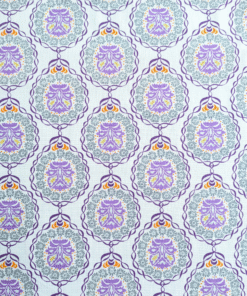 Cotton Fabric Floral Medallions 110cm Wide
