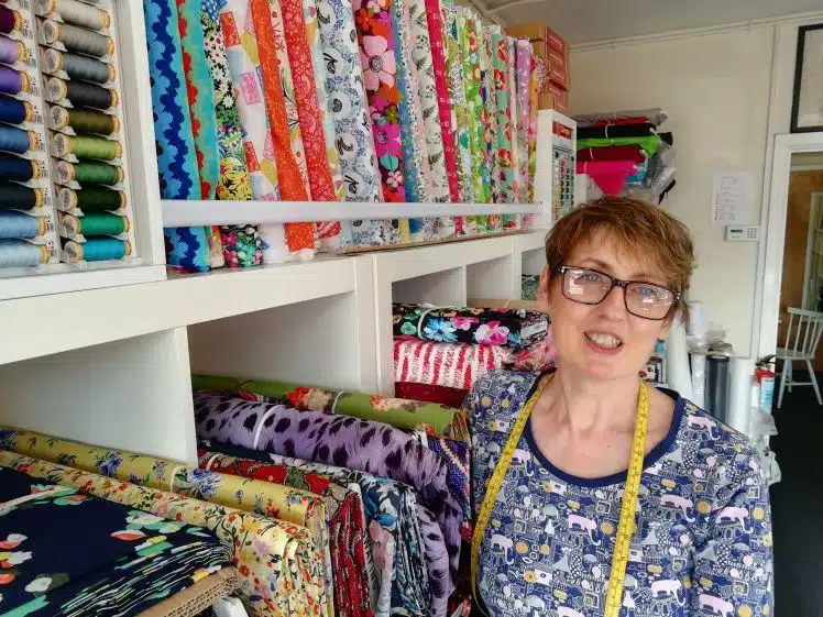 Worthing Fabric Shop | Laura at More Sewing | More Sewing Worthing Shop