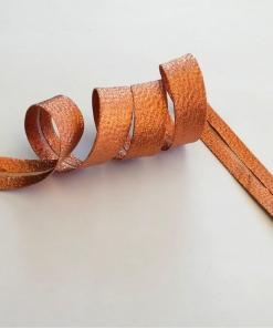 Bias Binding | Metallic Lame Bias Binding 18mm Wide Copper | More Sewing
