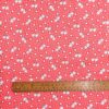 Cotton Fabric, Old Time Floral on Red