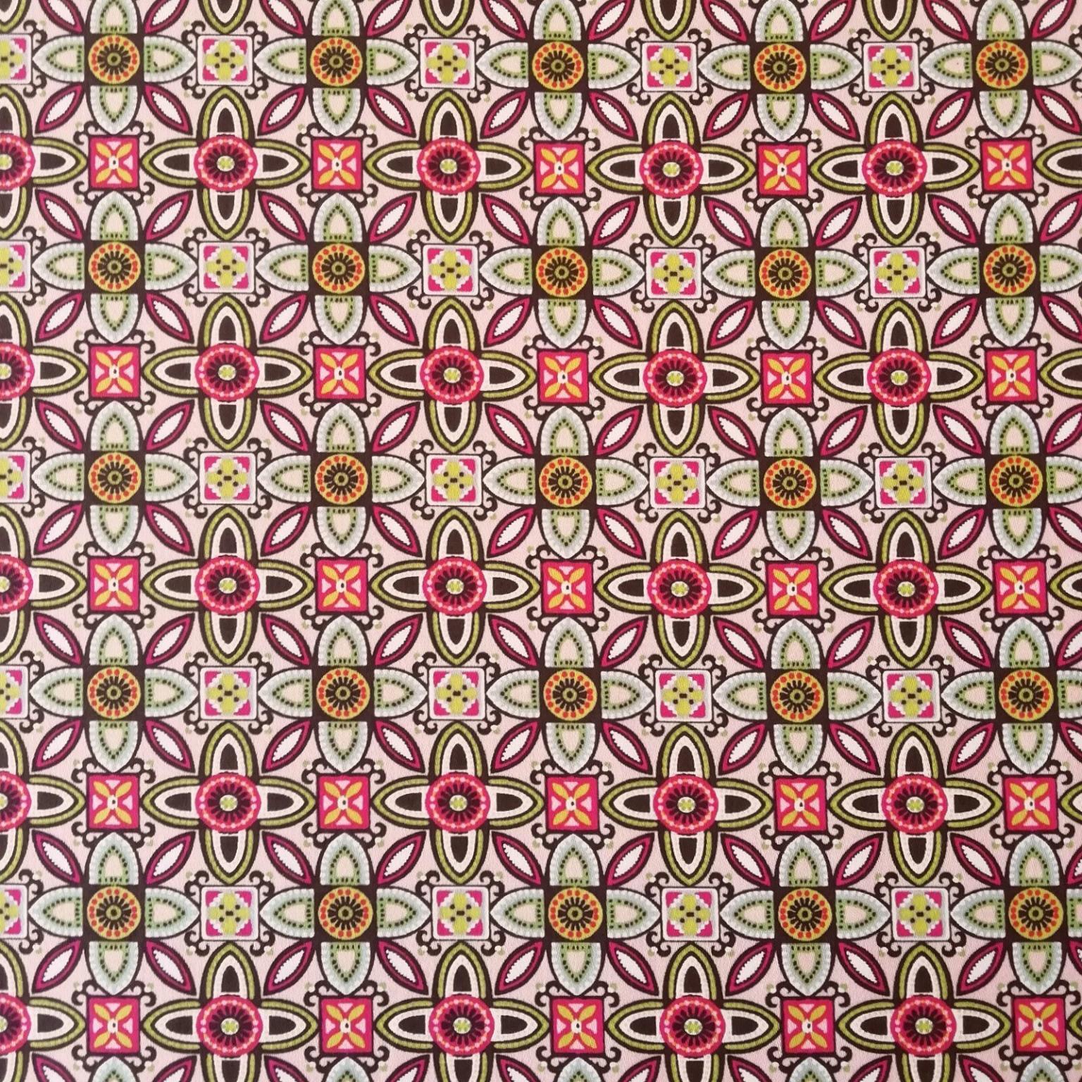 Cotton Fabric | Passionflower Cotton Elastane Sateen | More Sewing