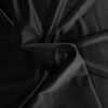 Velvet Velour Fabric Black Deadstock Polyester Blend Spandex Plush 150cm Wide