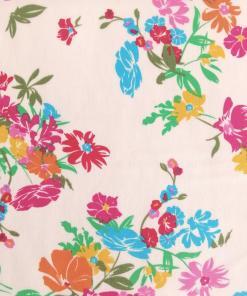 Cotton Fabric | Retro Garden Party Floral | More Sewing