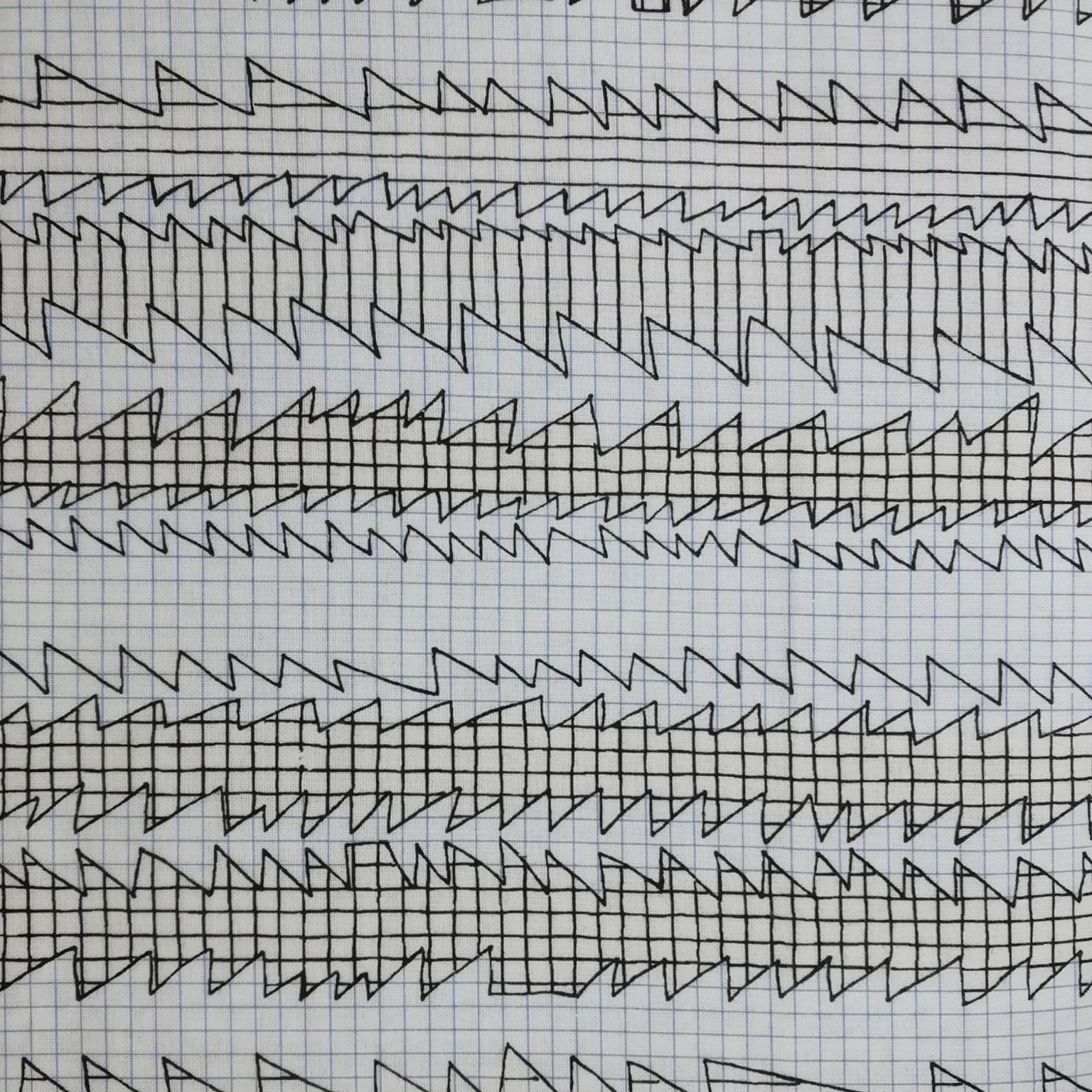 Cotton Fabric | Zig Zag Pattern | More Sewing