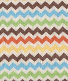 Cotton Fabric | Fiesta Chevron Cotton | More Sewing