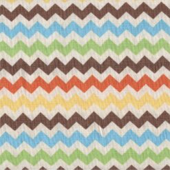 Cotton Fabric | Fiesta Chevron Cotton | More Sewing