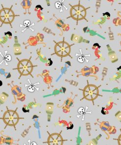 cotton fabric | pirates cotton fabric | more sewing