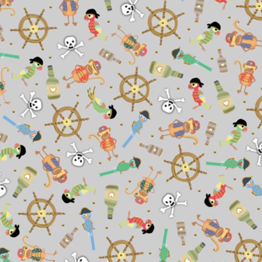 cotton fabric | pirates cotton fabric | more sewing