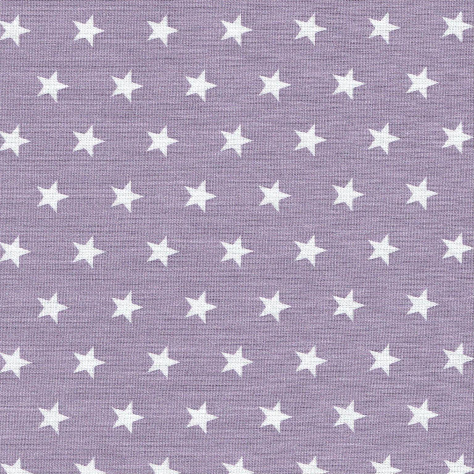 Cotton Fabric | Stars on Lilac Cotton | More Sewing