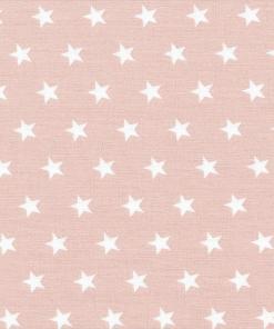 Cotton Fabric | Stars on Pink Cotton | More Sewing