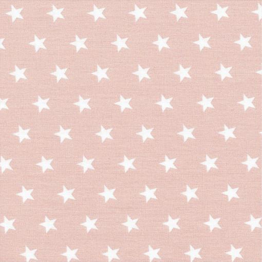 Cotton Fabric | Stars on Pink Cotton | More Sewing