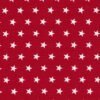 Cotton Fabric | Stars on Cherry Red Cotton | More Sewing