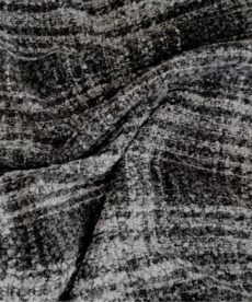 Coating Fabric | Grey Check Boucle | More Sewing