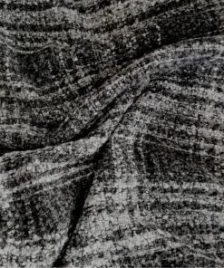 Coating Fabric | Grey Check Boucle | More Sewing
