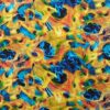 flame pattern cotton dress fabric