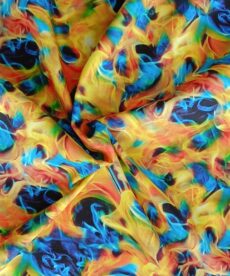 flame cotton dress fabric