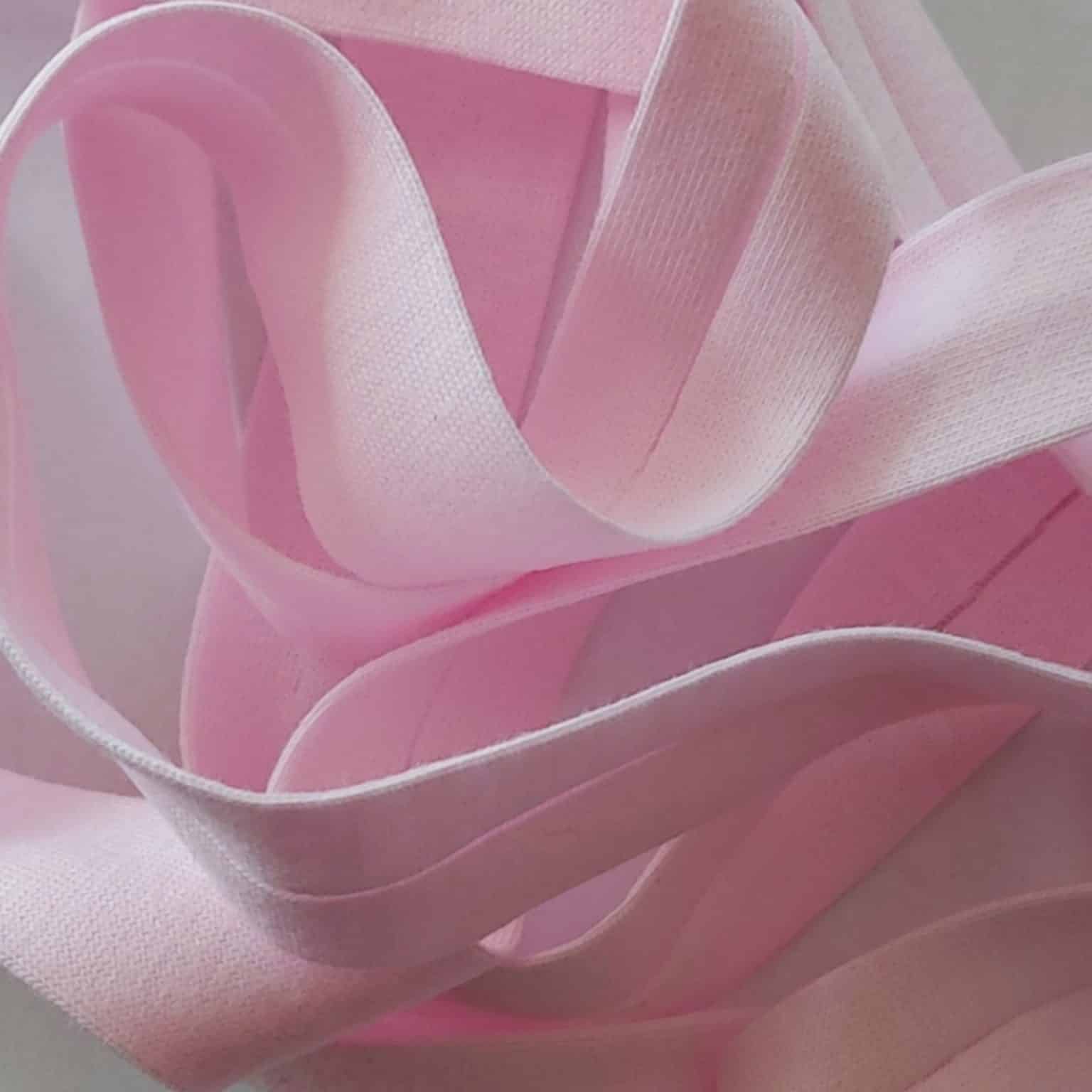 Bias Binding | \Pink Cotton Jersey Bias Binding | More Sewing