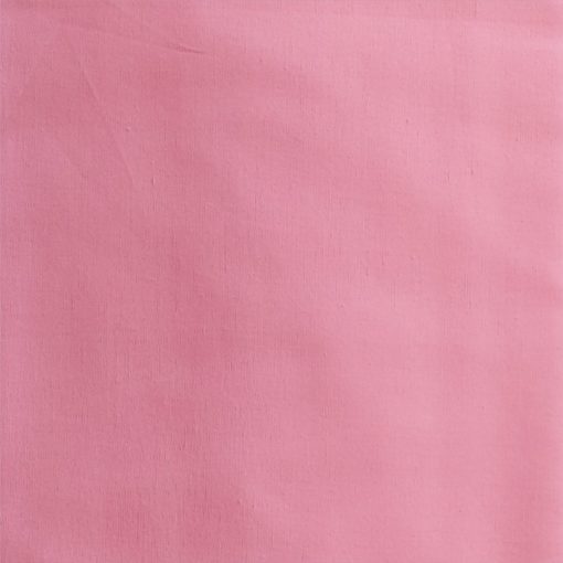 Plain Cotton Fabric | Pink Poplin | More Sewing