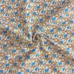Blue Jacket Rabbit Cotton | Dressmaking Fabric | More Sewing