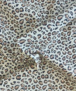 Leopard Animal Print Cotton | Dressmaing Fabric | More Sewing