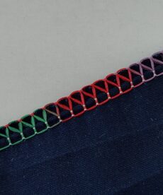 Gutermann Bulky Lock Stitch Example | More Sewing