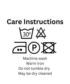care instructions for cotton fabric