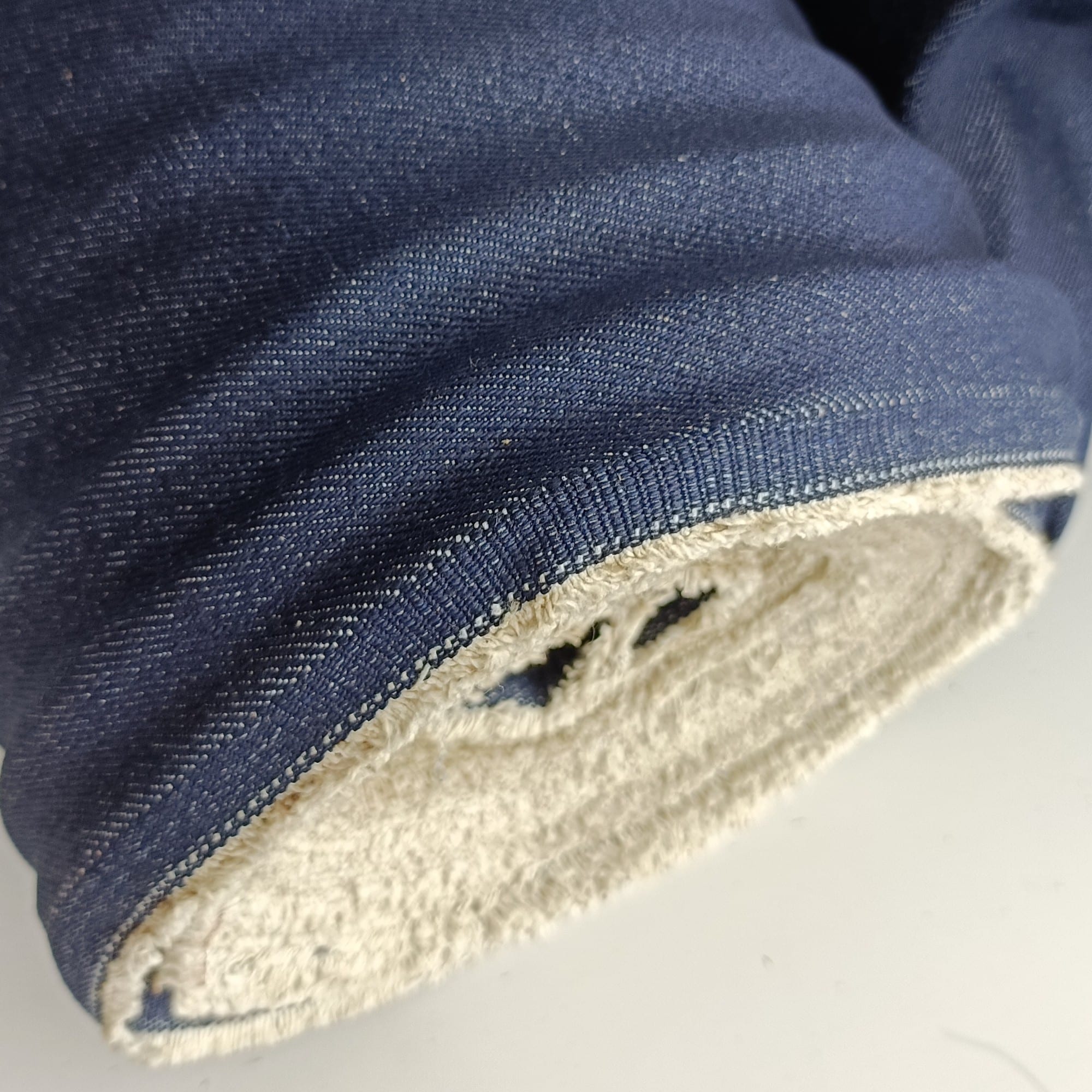 Denim Fabric - 14oz Heavyweight Indigo Blue - 155cm Wide | More Sewing