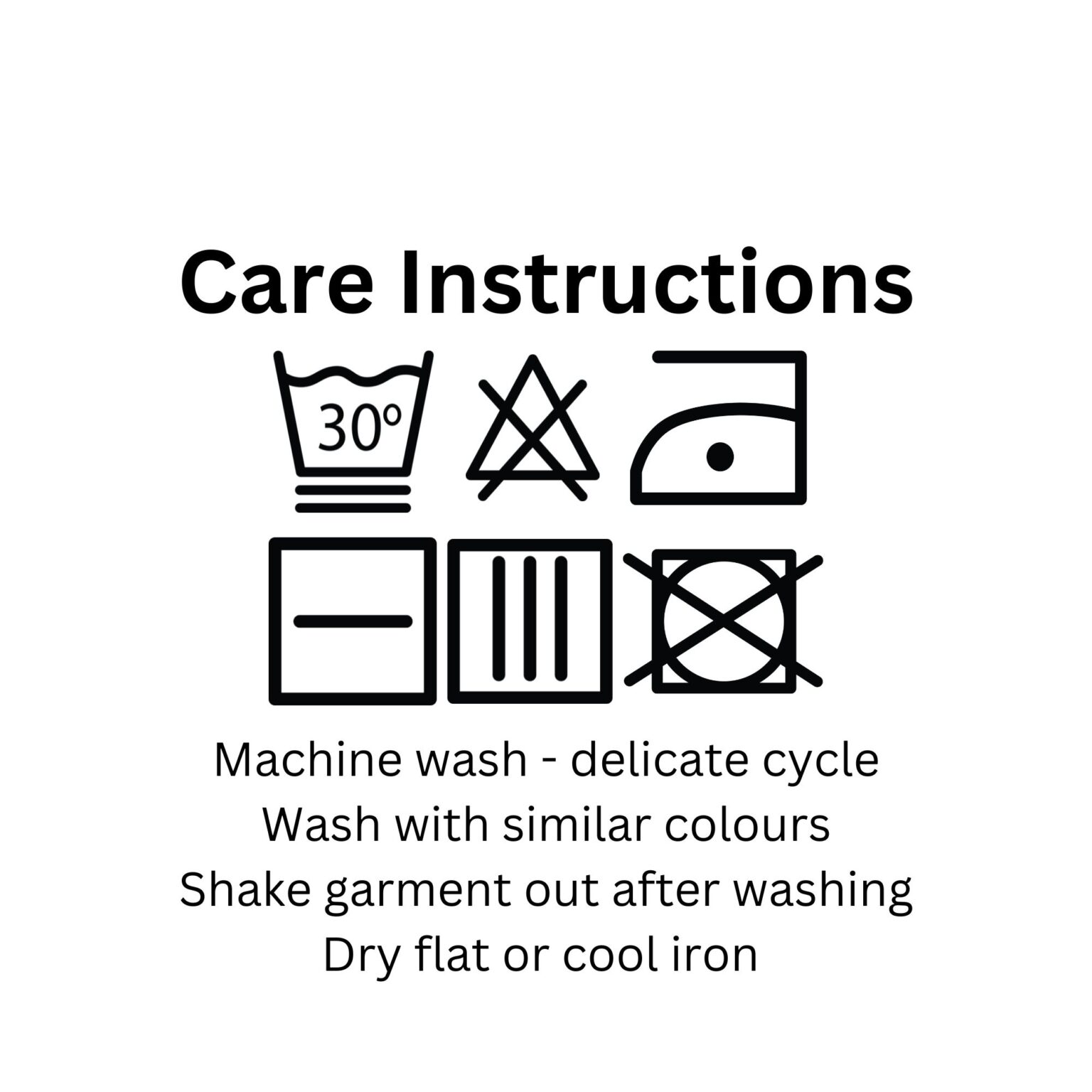 jersey wash instructions