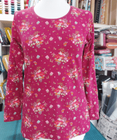 Jersey long sleeve t-shirt sewing pattern | More Sewing