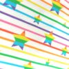 star stripe jersey fabric