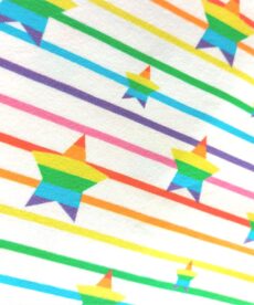 star stripe jersey fabric