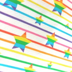 star stripe jersey fabric