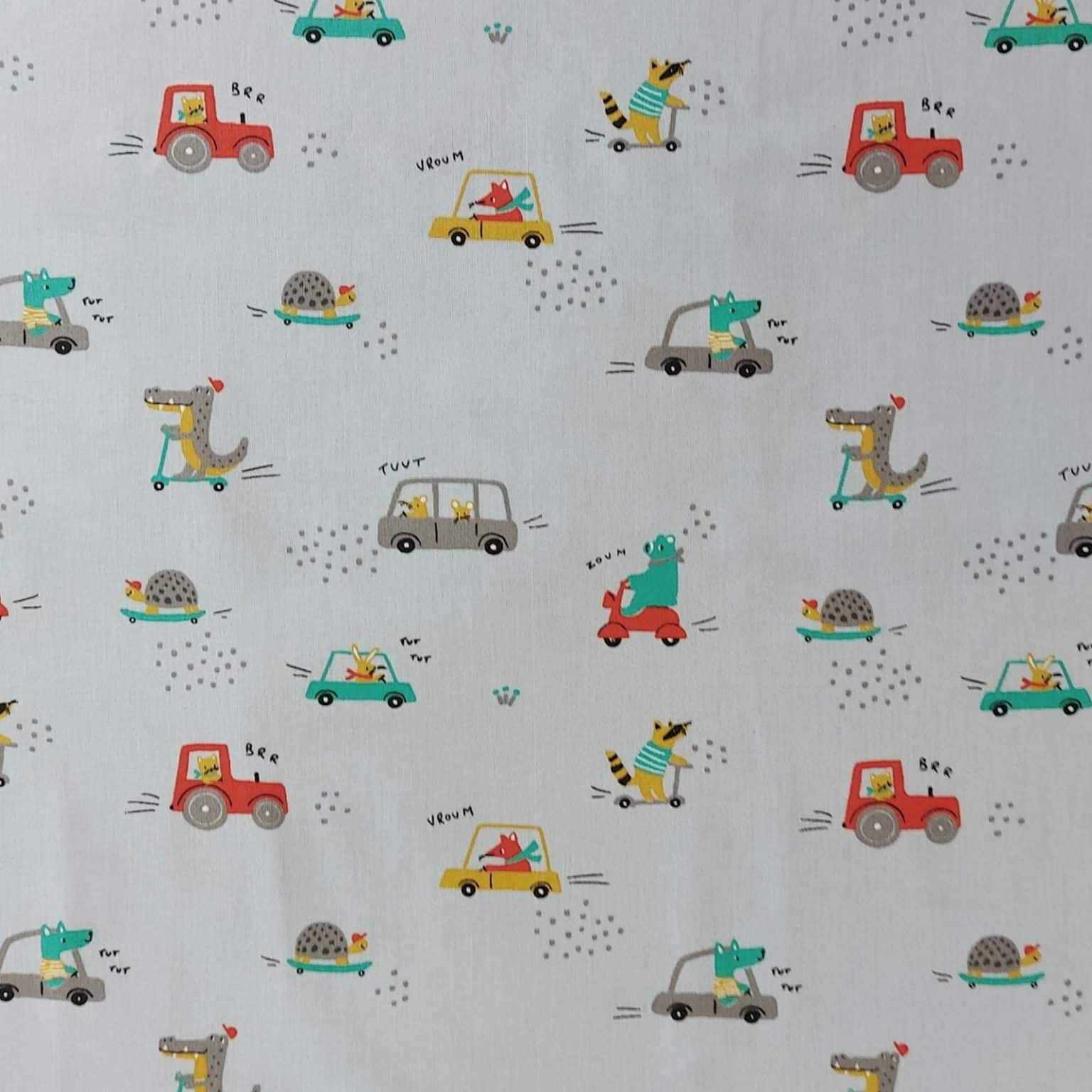 Sweet Traffic Cotton Fabric | Dress Fabric | More Sewing