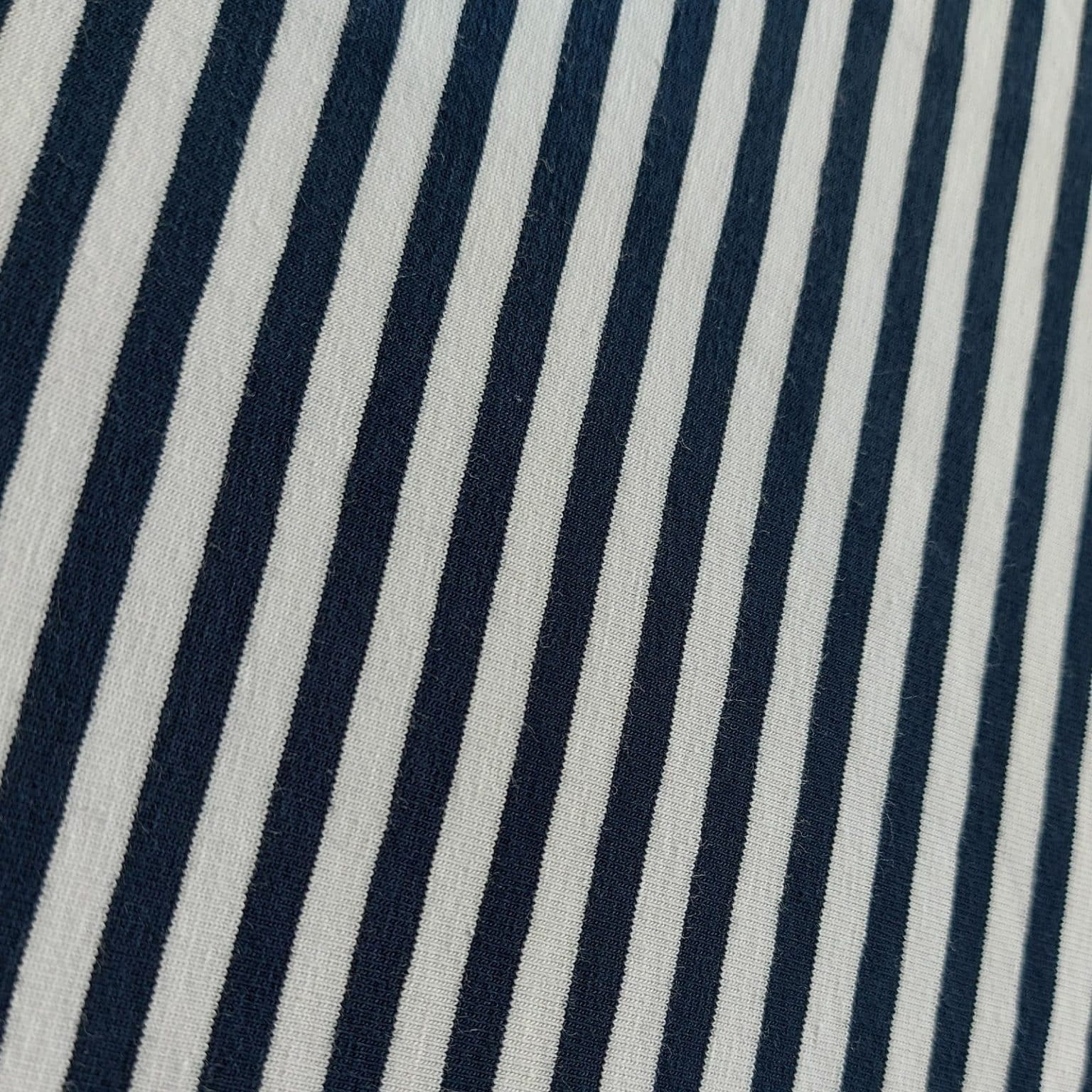 Yarn Dyed Stripe Jersey at More Sewing