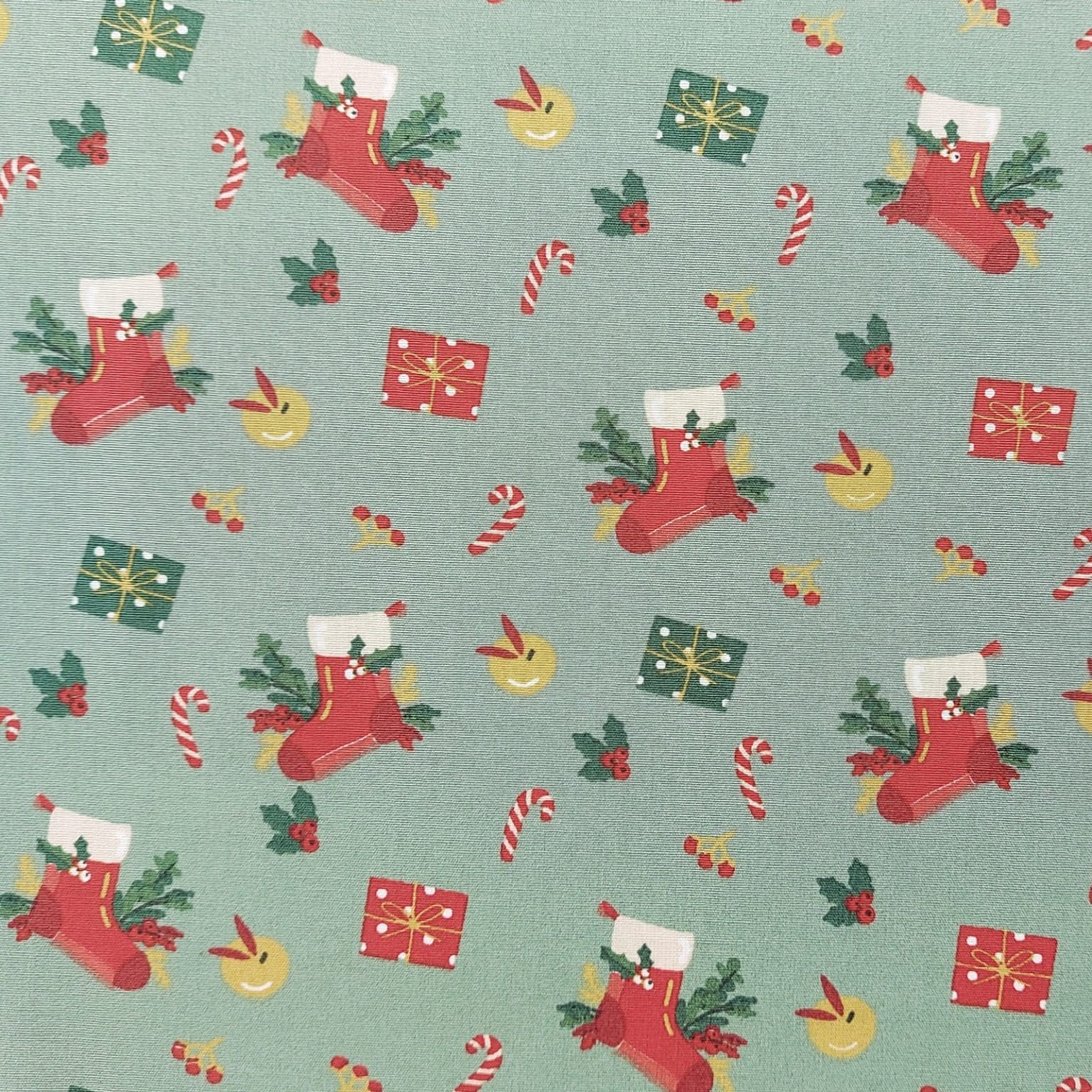 Christmas Presents Cotton Fabric | More Sewing