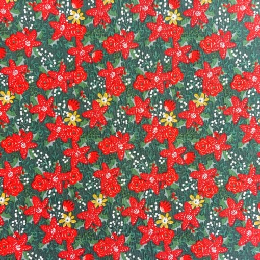 christmas poinsettias | More Sewing