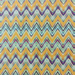 Bright Zig Zag Cotton Cotton Fabric |More Sewing